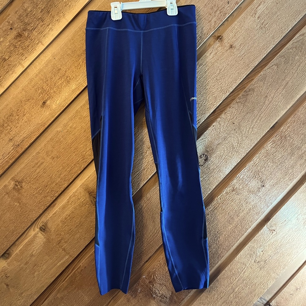 Patagonia Blue Trail running Leggings